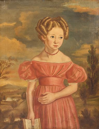 Portrait Painting of a Girl