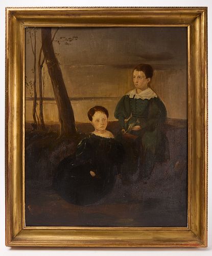 Portrait of Boy and Girl