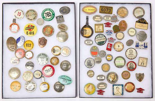 Collection of Employee Badges