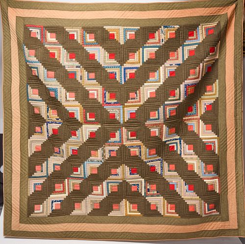 Squares and Flowers Quilt