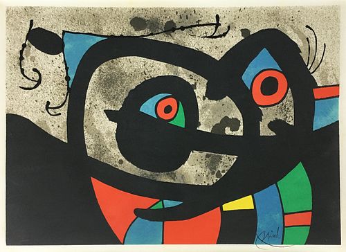 Joan Miro - Untitled VI from Le Lezard Aux Plumes D Or