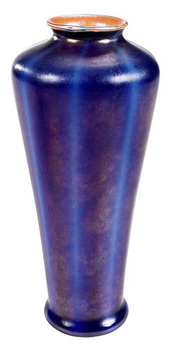 Tiffany Blue Favrile Vase