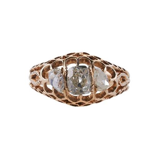 14k Gold Diamond Ring sold at auction on 13th June | Bidsquare