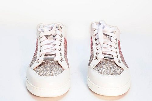 Jimmy Choo Sparkly Trainers