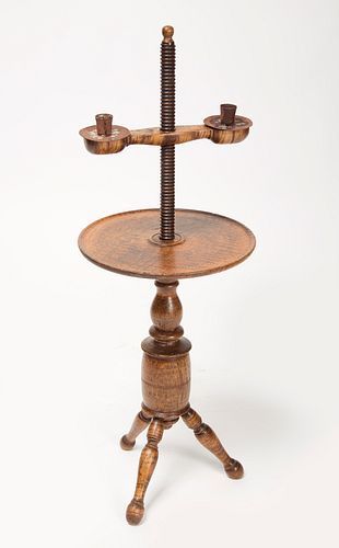 Armand LaMontagne - Curley Maple Candle Stand