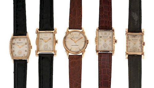 Bulova Watches Ca 1950 