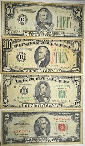 COLLECTORS LOT US CURRENCY