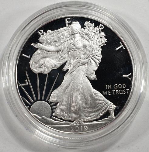 2019-W AMERICAN SILVER EAGLE PROOF OGP