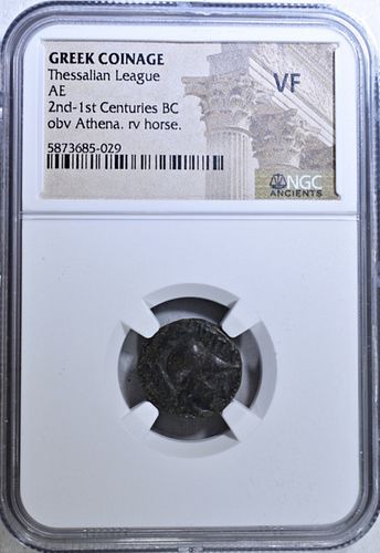 2ND-1ST CENT BC AE NGC VF