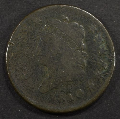 1810 LARGE CENT G/VG CORROSION