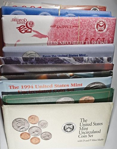 1992-2001 US MINT SETS