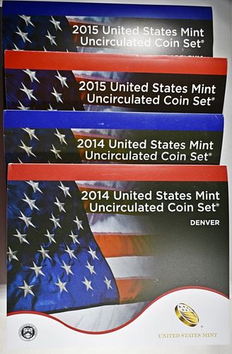 2014-2015 US MINT SETS