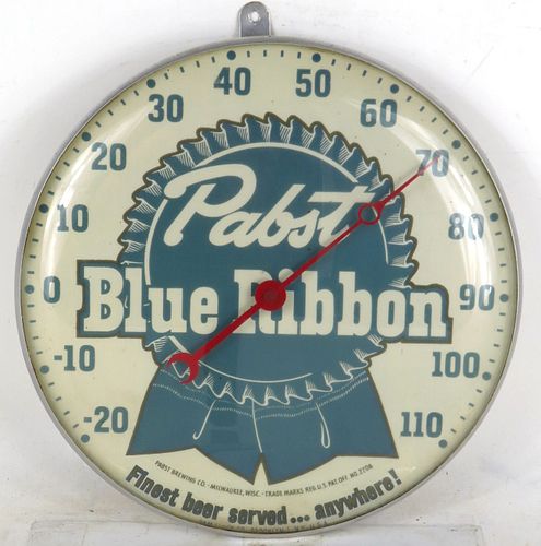 1955 Pabst Blue Ribbon Beer PAM Thermometer (2206) Thermometer 