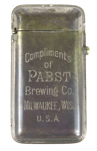 1890 Pabst Beer Match Safe 