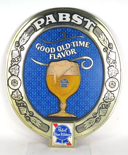 1971 Pabst Blue Ribbon Beer (P - 1390) Plastic Indoor Wall Sign 