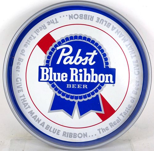 1981 Pabst Blue Ribbon Beer (P - 2517) Serving Tray 