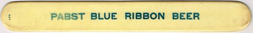 1940 Pabst Blue Ribbon Beer (567) Foam Scraper 