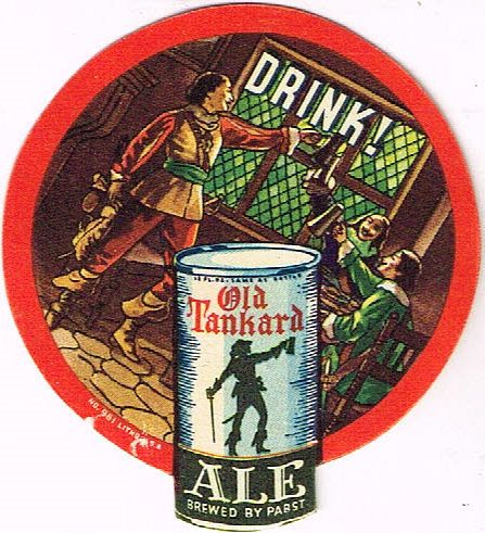 1936 Pabst Old Tankard Ale Cinderella Stamp 