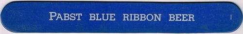 1940 Pabst Blue Ribbon Beer (Blue 1000) Foam Scraper 