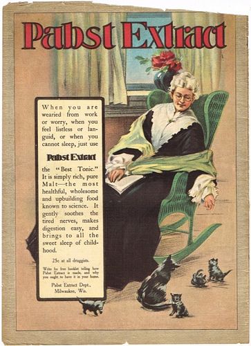 1905 Pabst Extract Print Ad 