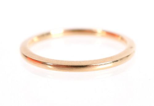 Tiffany and Co 18k Yellow Gold Wedding Band