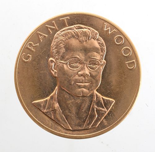 U.S. Mint Gold Medal, Grant Wood
