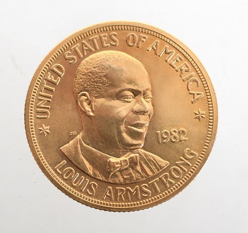 U.S. Mint Gold Medal Louis Armstrong #6