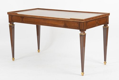 Directoire Style Inlaid Mahogany Tric Trac Table