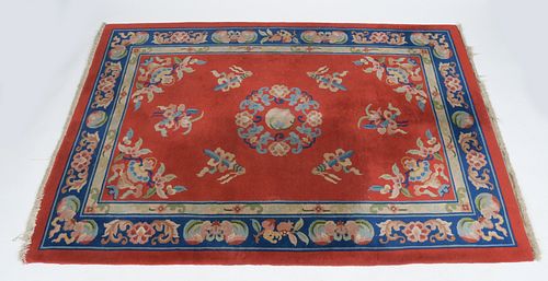 Chinese Rug, Mid 20th Century, 6ft 8in x 4ft 8in