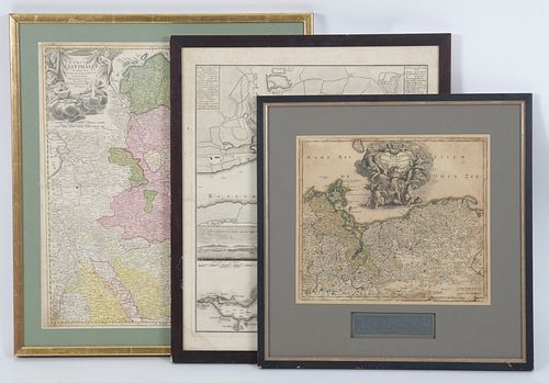 Three Early Maps of Germany