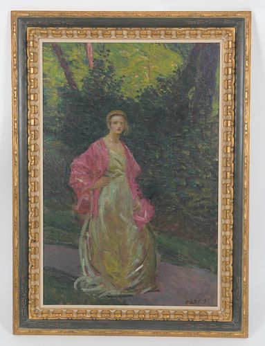 Louis Mark (1867 - 1942) Oil on Canvas