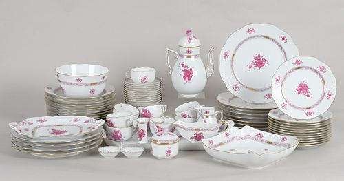 Herend 'Chinese Bouquet' Porcelain Part Service