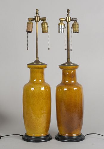 A Pair of Chinese Style Lamps