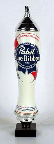 1998 Pabst Blue Ribbon Beer RWB Pub Style Tall Tap Handle