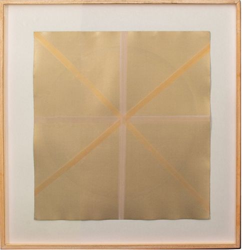 Winston Roeth "Ornament" Gold Ink on Paper, 1986