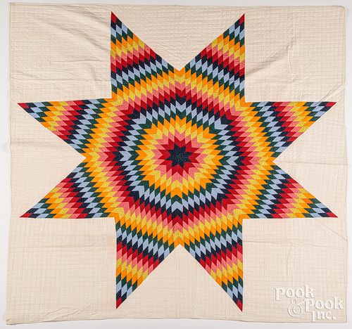 Pennsylvania Lonestar patchwork quilt