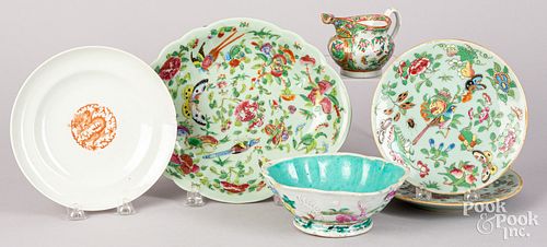 Group of Chinese export porcelain