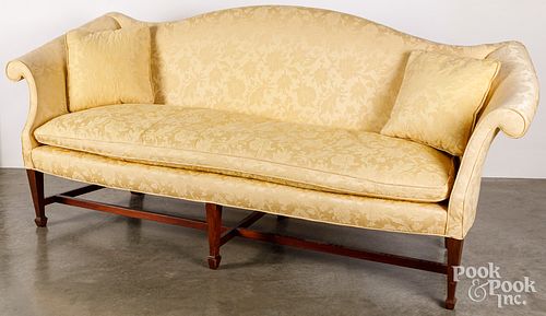 Chippendale mahogany sofa, ca. 1800