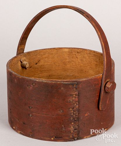 Painted bentwood carrier, 19th c.