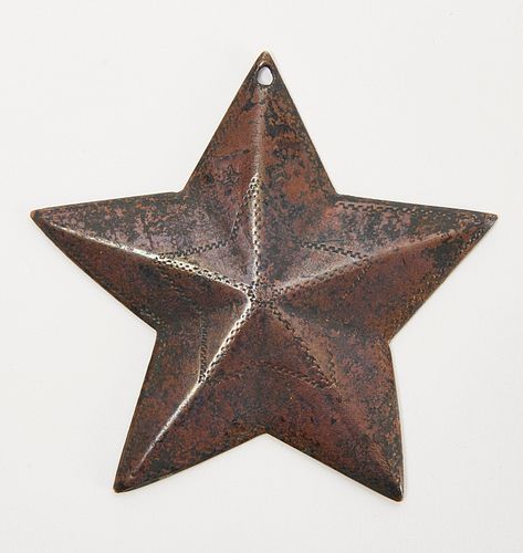 Copper Star Medallion