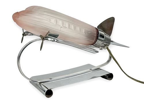 Sarsaparilla Deco Designs Airplane Lamp