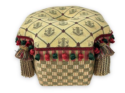 Attributed To Mackenzie Childs Footstool