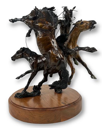 Marylee Moreland "Horses" Bronze