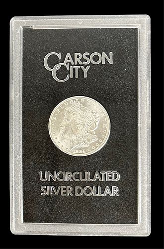 Uncirculated 1884-CC $1 GSA Morgan Silver Dollar