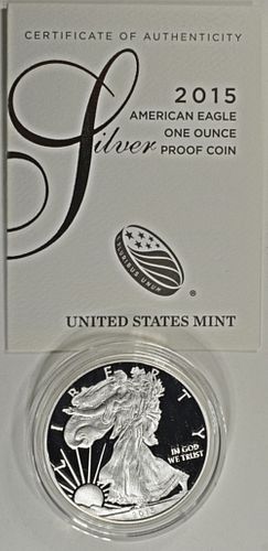2015 AMERICAN SILVER EAGLES PROOF
