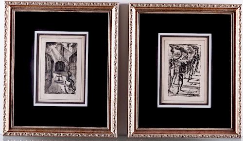 Salvador Dali 1946 "The Maze" Bookplates