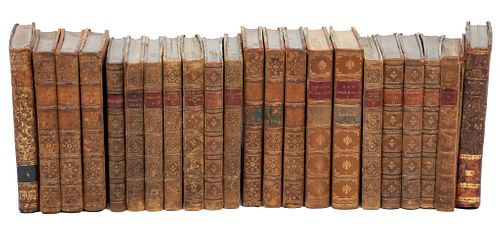 Collection Of 22 Books, Various Authors And Subjects, Ca. 19th C.