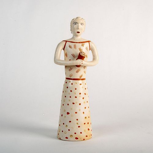 Brazilian Terracotta Sculpture of a Woman