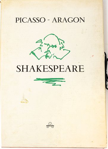 Picasso - Aragon Shakespeare Book, Harry N. Abrams, N.Y., H 19'' W 13''