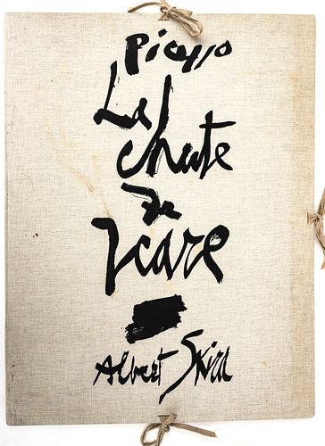 Pablo Picasso La Chute D'Icare Portfolio, 1972, H 28'' W 21.5''